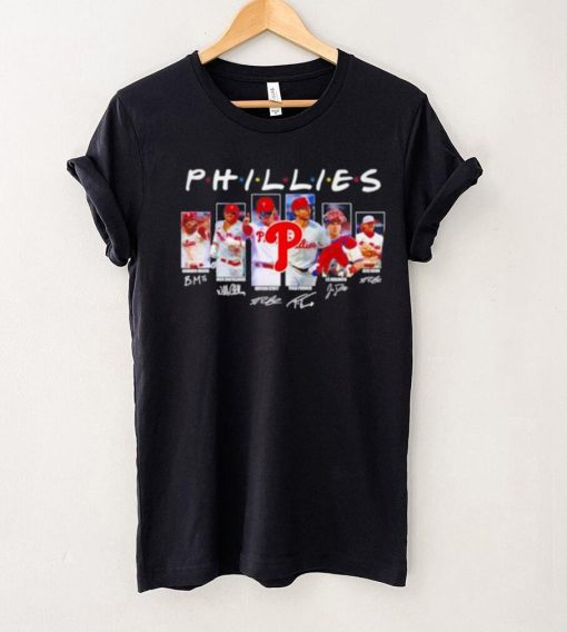 Philadelphia Phillies Friends Players Signatures Shirt