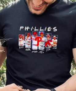 Philadelphia Phillies Friends Players Signatures Shirt