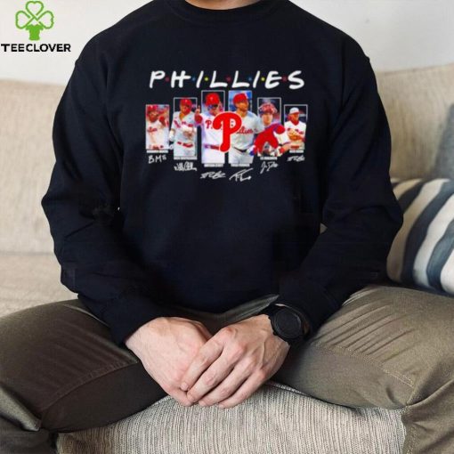 Philadelphia Phillies Friends Players Signatures Shirt