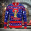 Philadelphia Phillies 12 Grinch Xmas Day Christmas Ugly Sweater