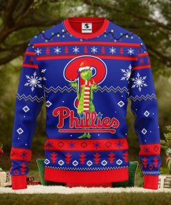 Philadelphia Phillies Funny Grinch Christmas Ugly Sweater