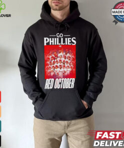 Philadelphia Phillies Go Phillies Red October NL East Division Champions graphic shirt