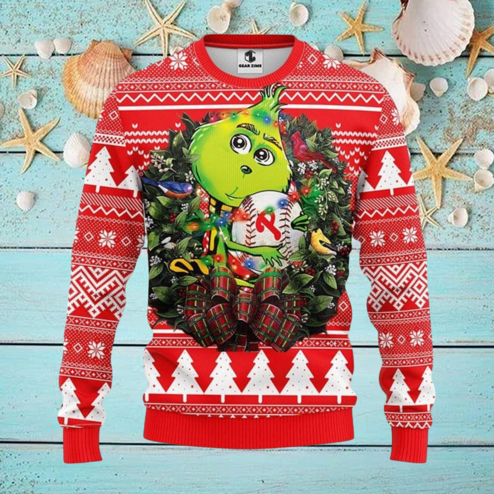 Philadelphia Phillies Grinch Hug Christmas Ugly Sweater Christmas Gift For Fans Party Hoiliday Gift Philadelphia Phillies Grinch Hug Christmas Ugly Sweater Christmas Gift For Fans Party Hoiliday Gift