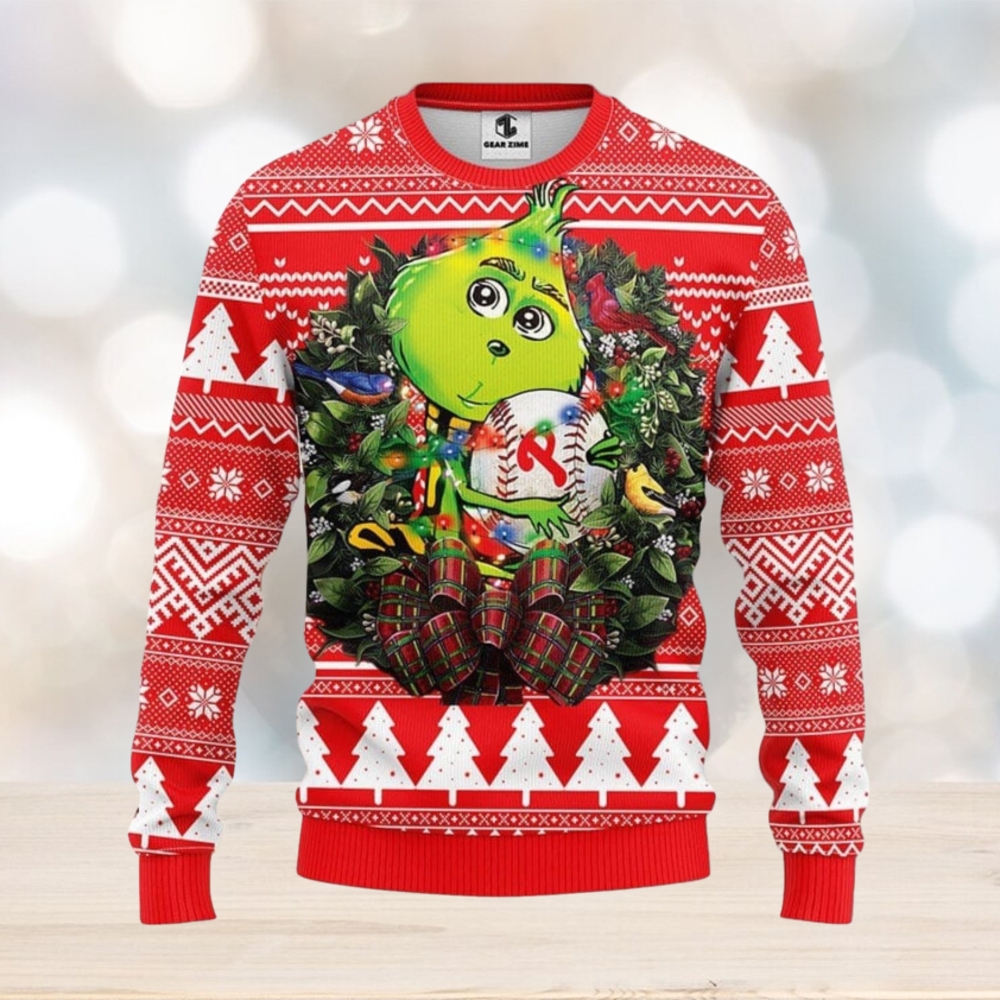 Philadelphia Phillies Grinch Hug Christmas Ugly Sweater Christmas Gift For Fans Party Hoiliday Gift Philadelphia Phillies Grinch Hug Christmas Ugly Sweater Christmas Gift For Fans Party Hoiliday Gift
