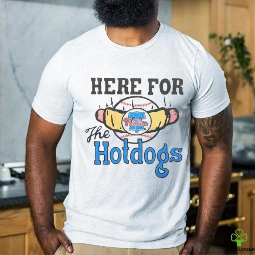 Philadelphia Phillies Here For The Hotdogs Retro Shirt