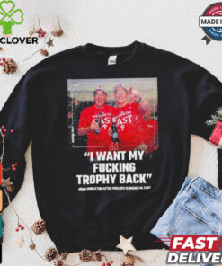 Philadelphia Phillies John Middleton I Want My Fucking Trophy Back NL East Champions Shirt