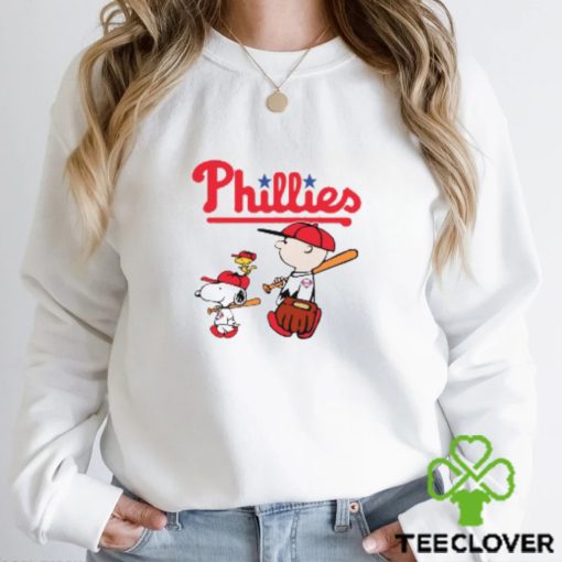 Philadelphia Phillies Let’s Play Baseball Together Snoopy MLB Shirt