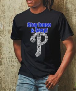 Philadelphia Phillies Logo Players Name Stay Loose And Sexy Shirt