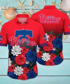 Philadelphia Phillies MLB Flower Hawaii Shirt And Tshirt For Fans