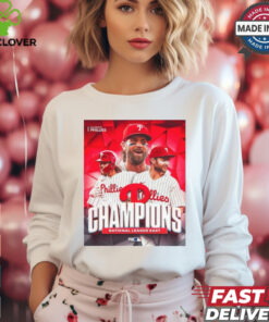 Philadelphia Phillies National League East Champions 2024 Poster Unisex T Shirt