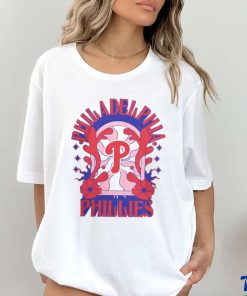 Philadelphia Phillies New Era White Ringer T Shirt