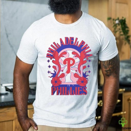 Philadelphia Phillies New Era White Ringer T Shirt