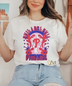 Philadelphia Phillies New Era White Ringer T Shirt