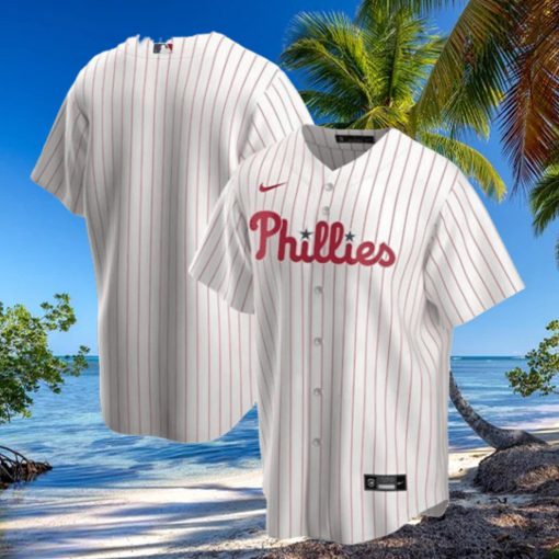 Philadelphia Phillies Nike Official Replica Home Jersey Mens