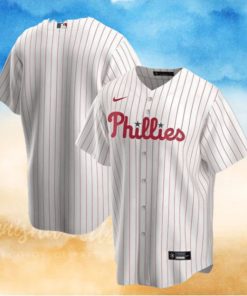 Philadelphia Phillies Nike Official Replica Home Jersey Mens