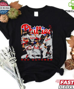 Philadelphia Phillies Red October starting line up hoodie, sweater, longsleeve, shirt v-neck, t-shirt