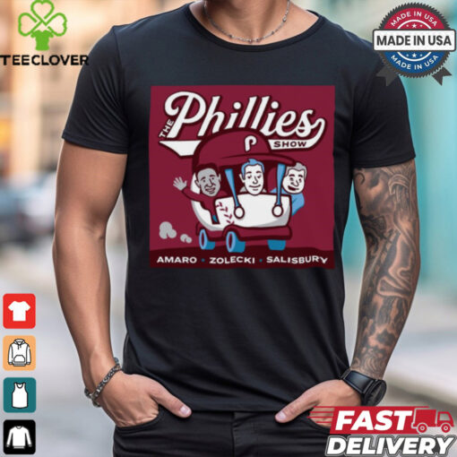 Philadelphia Phillies Show Amaro Zolecki Salisbury Poster t shirt
