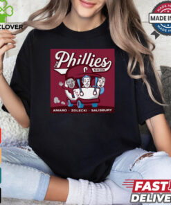 Philadelphia Phillies Show Amaro Zolecki Salisbury Poster t shirt