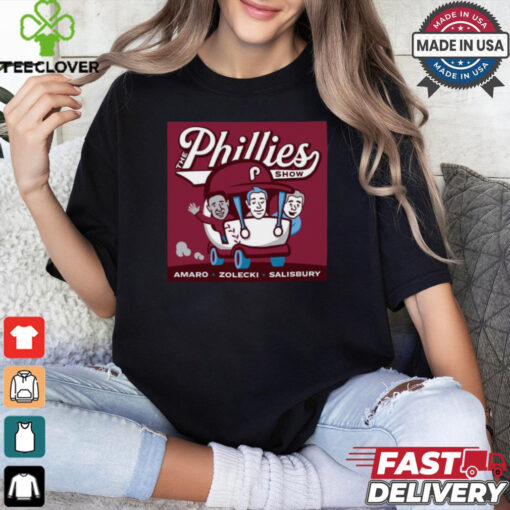 Philadelphia Phillies Show Amaro Zolecki Salisbury Poster t shirt