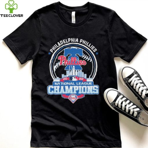 Philadelphia Phillies Skyline 2022 National League Champions Shirt