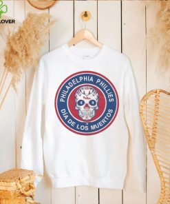 Philadelphia Phillies Sugar Skull Dia De Los Muertos shirt