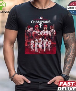 Philadelphia Phillies Team 2024 NL East Division Champions Poster Shirt