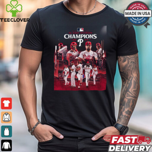 Philadelphia Phillies Team 2024 NL East Division Champions Poster Shirt