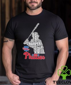 Philadelphia Phillies Team Baseball Player Name 2024 Harper Nola Walker T Shirt