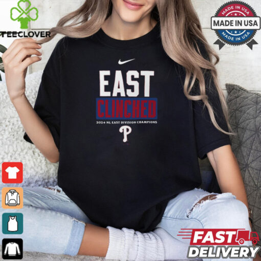 Philadelphia Phillies X Nike 2024 NL East Division Champions T Shirt