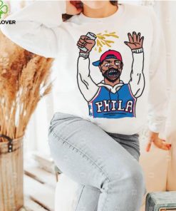 Philadelphia Phillies angry sixers fan caricature hoodie, sweater, longsleeve, shirt v-neck, t-shirt