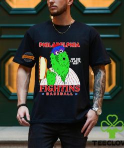 Philadelphia Phillies fighting hot dog la vista Baby Philly Phanatic shirt