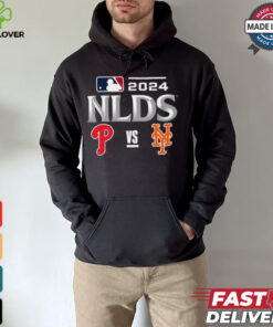 Philadelphia Phillies vs New York Mets 2024 MLB NLDS Matchup Set Logo T Shirt