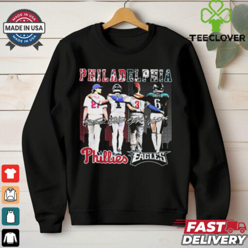 Philadelphia Phillies x Philadelphia Eagles Signature Unisex T Shirt