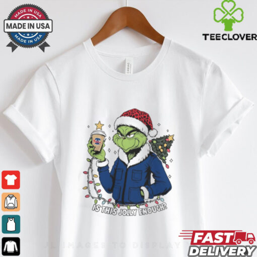 Philadelphia Phillies x Santa Grinch Is This Jolly Enough Merry Christmas Shirt
