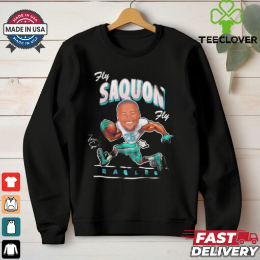 Philadelphia RB Saquon Caricature Saquon Barkley shirt