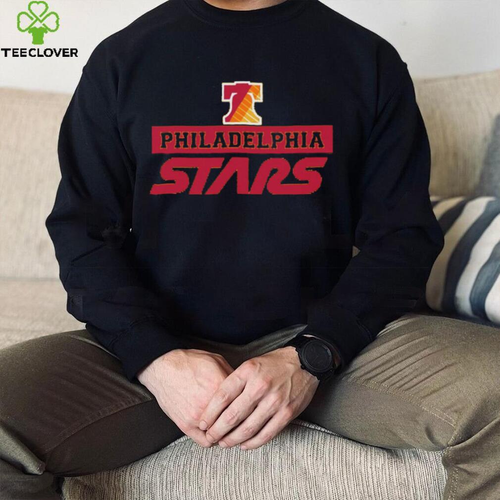 Philadelphia Stars Block Wordmark T Shirt Philadelphia Stars Block Wordmark T Shirt