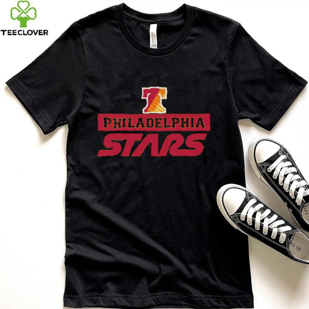 Philadelphia Stars Block Wordmark T Shirt Philadelphia Stars Block Wordmark T Shirt