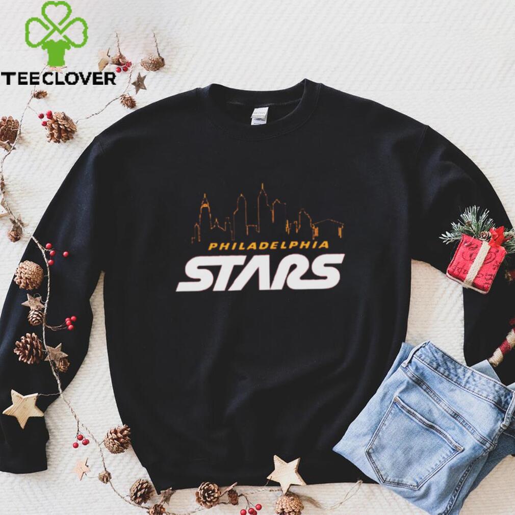 Philadelphia Stars Philadelphia Skyline T Shirt Philadelphia Stars Philadelphia Skyline T Shirt