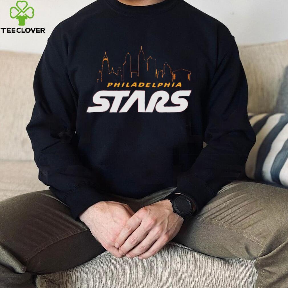 Philadelphia Stars Philadelphia Skyline T Shirt Philadelphia Stars Philadelphia Skyline T Shirt