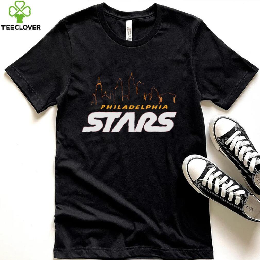 Philadelphia Stars Philadelphia Skyline T Shirt Philadelphia Stars Philadelphia Skyline T Shirt