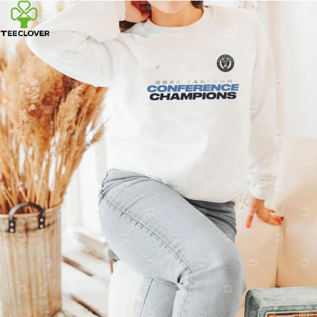 Philadelphia Union 2022 Mls Eastern Conference Champions Locker Room T shirt Philadelphia Union 2022 Mls Eastern Conference Champions Locker Room T shirt