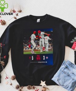 Philadelphia Win 5 3 Chicago Cubs Final Score Presented by Independence shirt