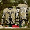 Wrexham AFC EFL Logo Custom Name Ugly Sweater Christmas