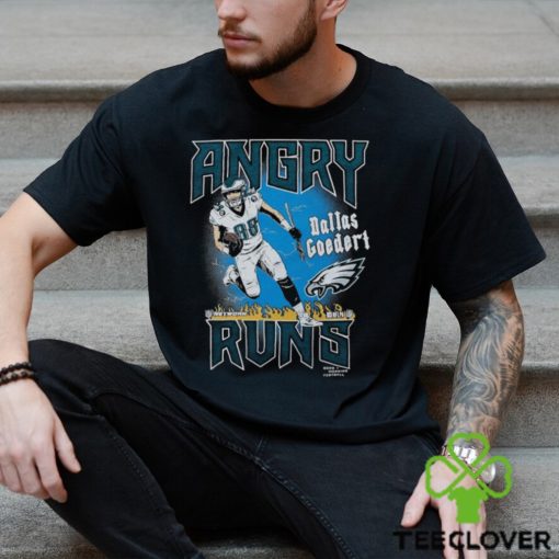 Philadelphia eagles Angry runs Dallas goedert hoodie, sweater, longsleeve, shirt v-neck, t-shirt