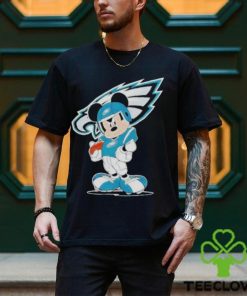 Philadelphia eagles NFL mickey mouse player cartoon 2023 T shirt