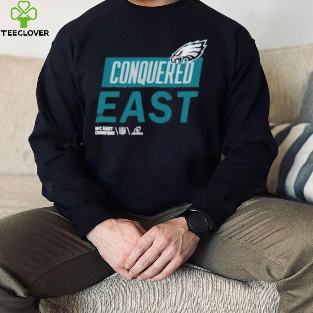 Philadelphia eagles conquered the east 2022 NFC east champions t shirt