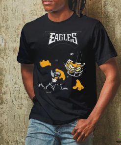 Philadelphia eagles garfield cat grumpy football player shirt