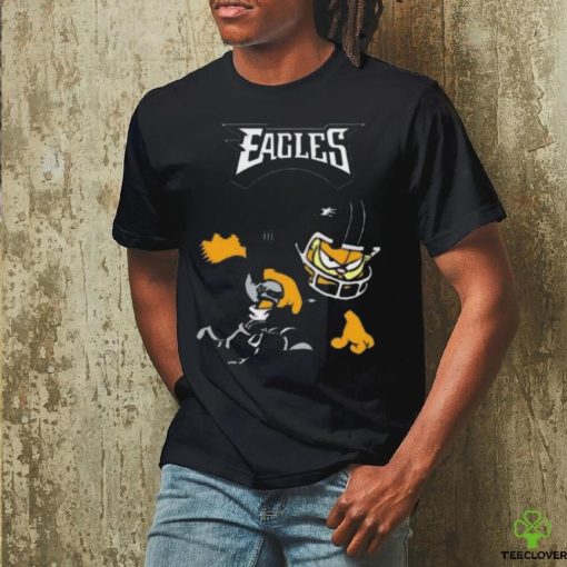 Philadelphia eagles garfield cat grumpy football player hoodie, sweater, longsleeve, shirt v-neck, t-shirt