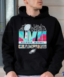 Philadelphia eagles team super bowl lviI 2023 sb champions shirt
