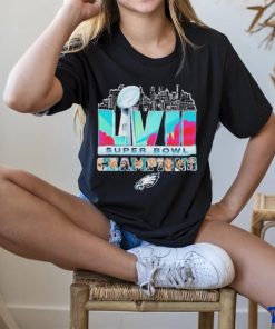Philadelphia eagles team super bowl lviI 2023 sb champions shirt